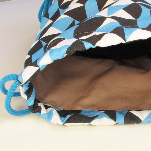 Liikuntalaukku, reppu | valmistettu puuvillasta ja korkista | Muodot