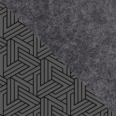 EC-korttikotelo huovasta | antrasiitti - raidat