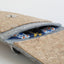 Olkalaukku Google Pixel 9 Pro Foldille | valmistettu huovasta ja luomupuuvillasta | vaaleanharmaa - kukinta | Malli KEDJA