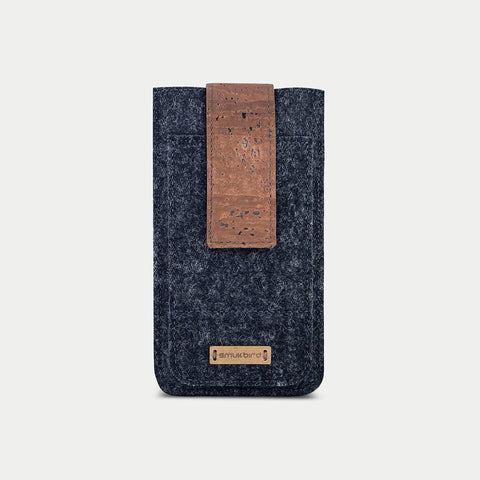 Kätevä vyölaukku iPhone 11 Pro:lle | magneettisulkimella ja korttitaskulla | antrasiitti | malli CLIP