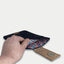 Kotelo PocketBook Touch Lux 5:lle | magneettisulkimella ja ylimääräisellä taskulla | antrasiitti - Colorful | malli "HAKA"