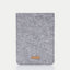 Kotelo PocketBook Verse Pro Color | huovasta ja luomupuuvillasta | vaaleanharmaa - raidat | Malli "LET"