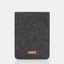 Kotelo PocketBook Verse Lite -laitteelle | huovasta ja luomupuuvillasta | antrasiitti - värikäs | Malli "LET"
