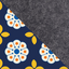 Kotelo PocketBook Verse Pro Color | huovasta ja luomupuuvillasta | antrasiitti - bloom | Malli "LET"