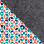 Kotelo PocketBook Verse Pro Color | magneettisuljenta ja ylimääräinen tasku | antrasiitti - Colorful | Malli "HAKA"