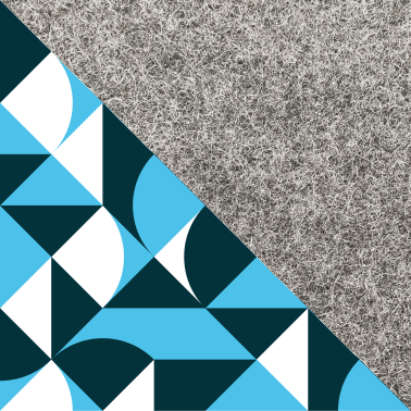 Olkalaukku Samsung Galaxy Z Fold5:lle | huovasta ja luomupuuvillasta | vaaleanharmaa - shapes | malli KEDJA