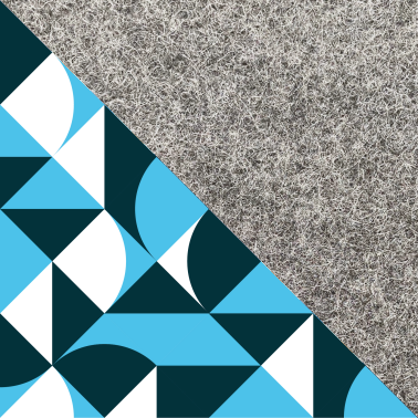 Puhelinkotelo Samsung Galaxy A35:lle | magneettisulkimella ja erillisellä taskulla | vaaleanharmaa - Shapes | malli HAKA