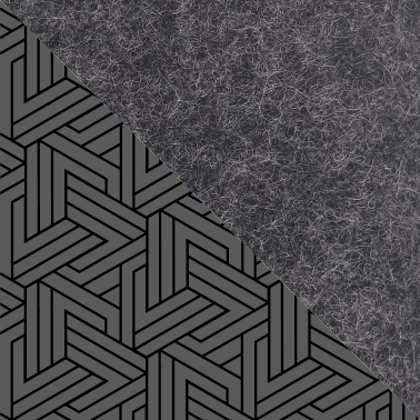 Kotelo MacBook Air M2 15:lle | magnettilukolla ja ylimääräisellä taskulla  | antrasiitti - raidat | Malli "HAKA"