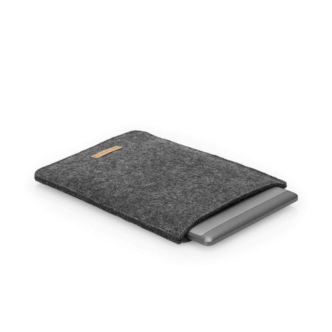 Kotelo PocketBook Colorille | valmistettu huovasta ja luomupuuvillasta | antrasiitti - värikäs | Malli "LET"